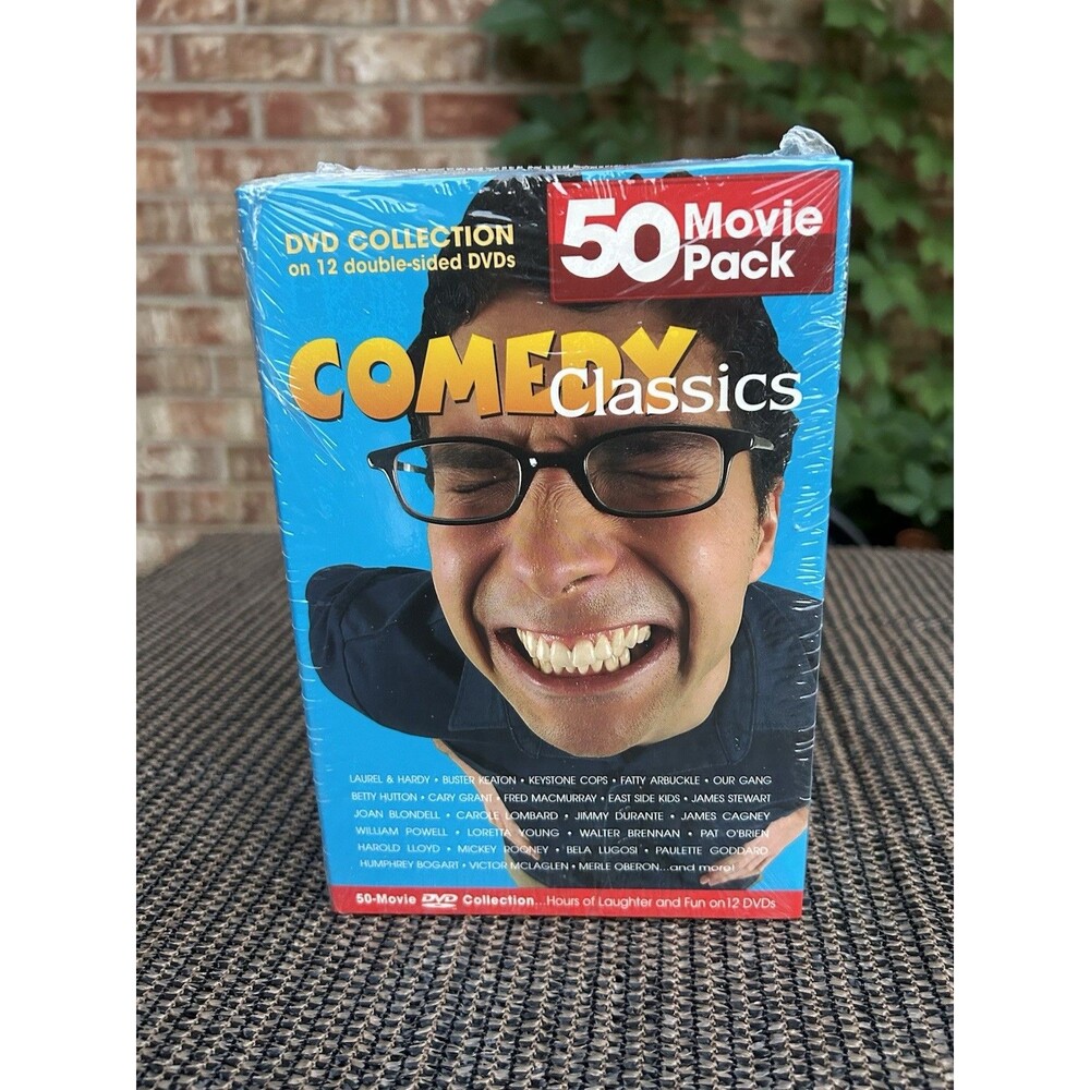 Comedy Classics 50 Movie Pack (DVD, 2004, 12-Disc Set) New. Sealed
